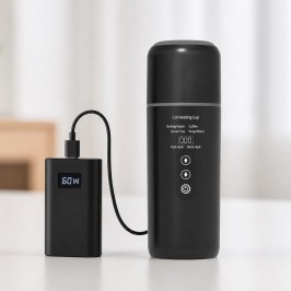Чайник автомобільний термокружка  12v/24v 500мл з підігрівом від USB та прикурювача