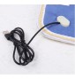 USB грілка килимок флісова 42×42 см — для дому, авто крісла та гуртожитку