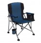 Крісло туристичне складане HOOF CHAIR, синє, до 150 кг, тканина 600D