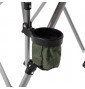 Крісло туристичне складане HOOF CHAIR, синє, до 150 кг, тканина 600D