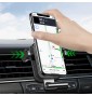 Автотримач для телефону з бездротовою зарядкою 15 Вт
