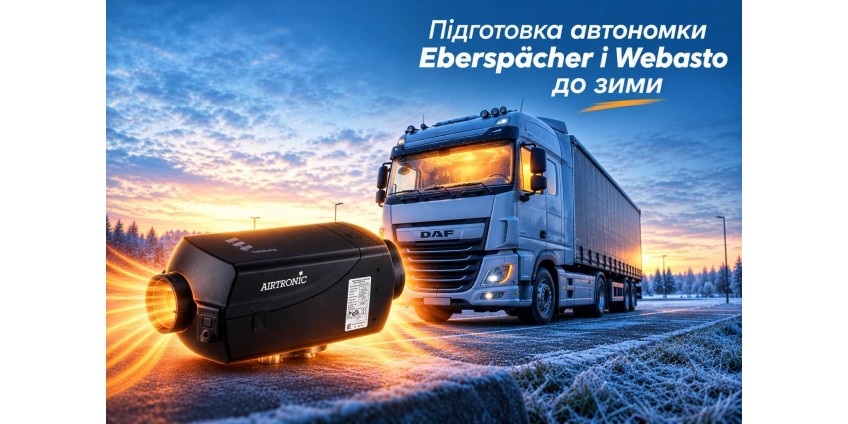 Підготовка автономки Eberspächer і Webasto до зими: чек-лист на 30 хвилин