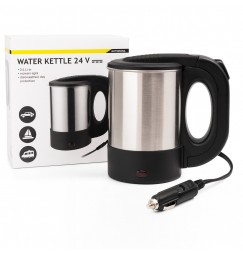 Чайник автомобільний 0,5 л 24V 250W з автоматичним вимкненням (нержавіюча сталь 304)