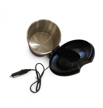 Чайник автомобільний 0,5 л 24V 250W з автоматичним вимкненням (нержавіюча сталь 304)