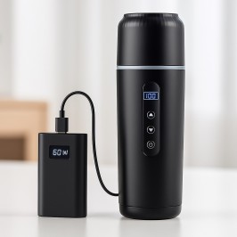 Чайник автомобільний термокружка  12v/24v 500мл з підігрівом від USB та прикурювача