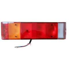 Ліхтар задній причепа, DAF, MAN, МАЗ лівий  універсальний 7 секцій